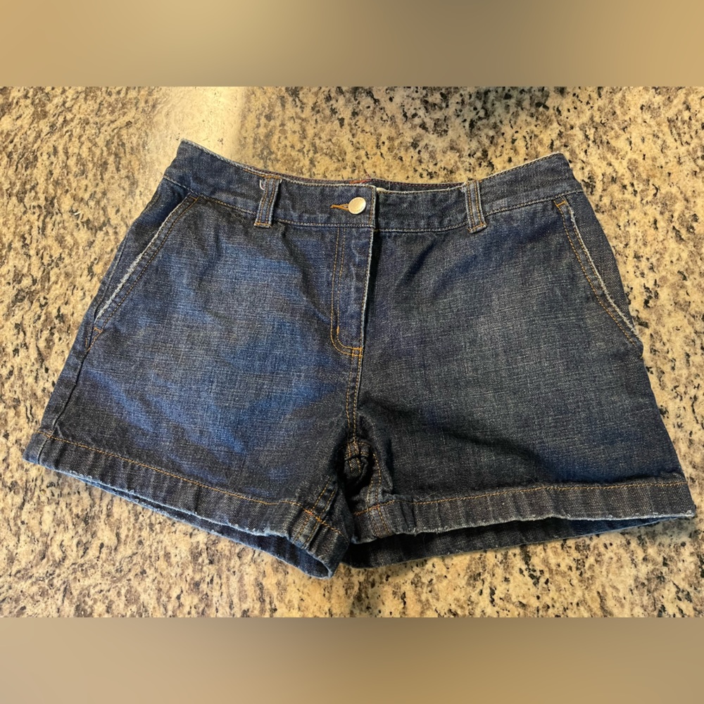 Isaac mizrahi denim shorts